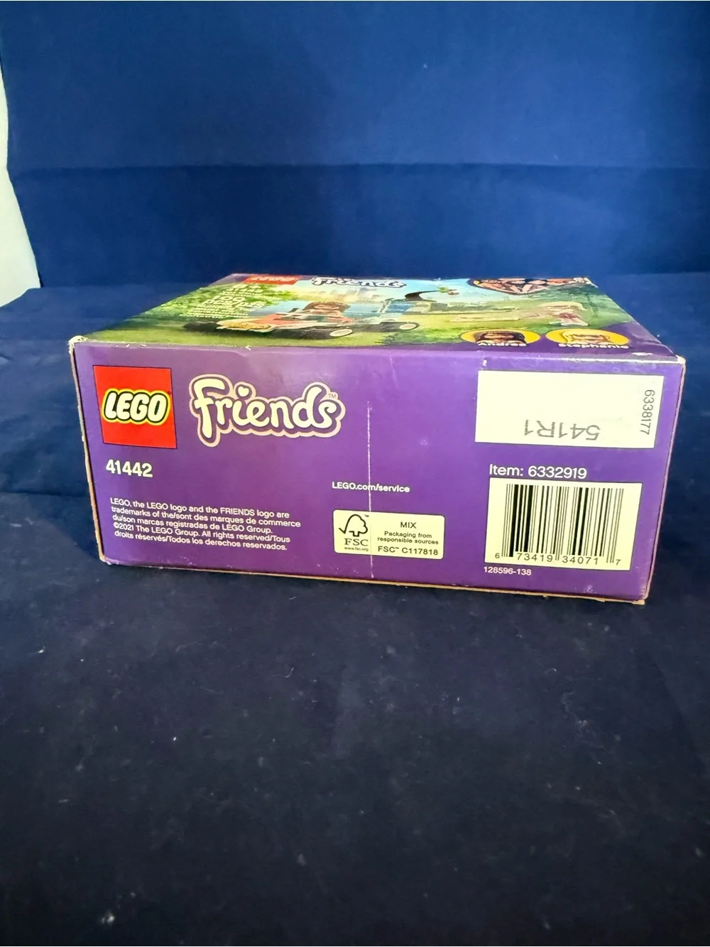 LEGO Friends Vet Clinic Rescue Buggy (Purple, Green, Pink)